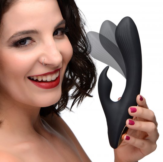 7X+Bendable+Silicone+Rabbit+Vibrator