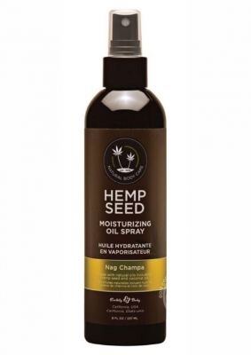 Earthly Body Hemp Seed Moisturizing Oil Spray - Nag Champa 8oz
