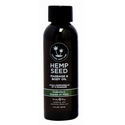 Earthly Body Hemp Seed Massage and Body Oil