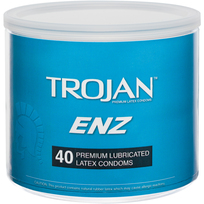 Trojan ENZ 40 Premium Lubricated Latex Condoms Bowl