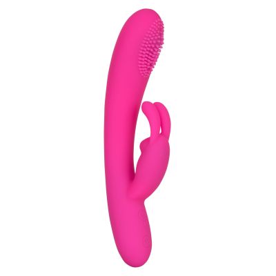 Embrace Massaging G Rabbit With Pleasure Ball Silicone Rechargeable Vibe Waterproof 5.5 Inch