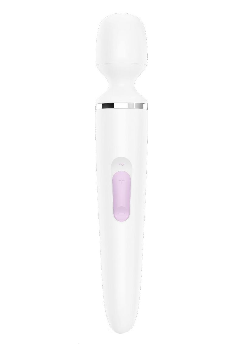 Wand-er+Woman+USB+Rechargeable+Silicone+Massager+Waterproof+13+Inches
