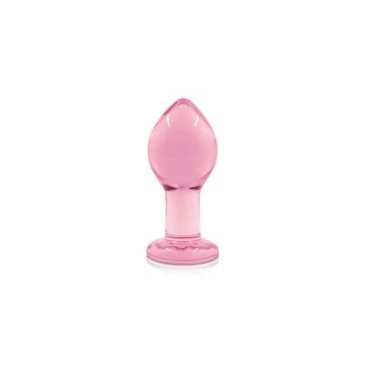 Crystal Anal Plug Premium Glass Large