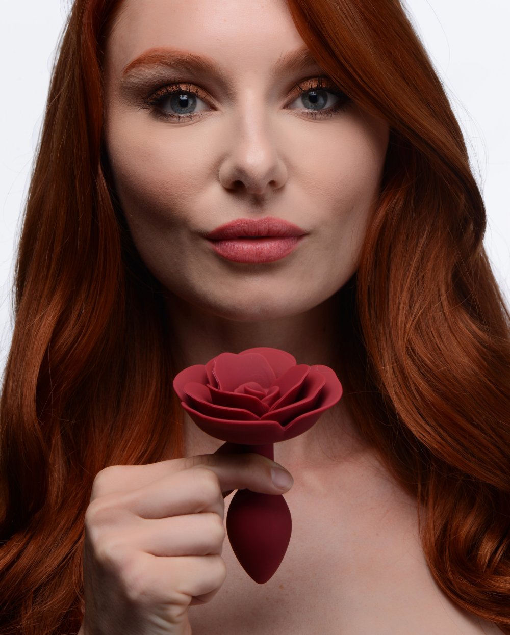 Master+Series+Booty+Bloom+Silicone+Rose+Anal+Plug