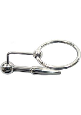 Rouge Urethral Stainless Steel Probe & Cock Ring