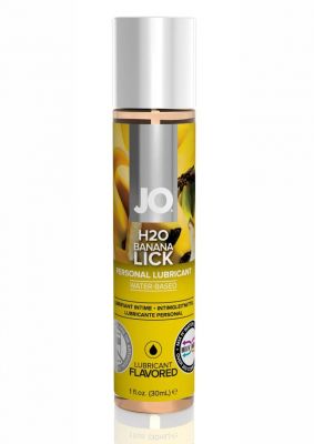 Jo H2O Water Based Personal Flavored Lubricant 1 Ounce