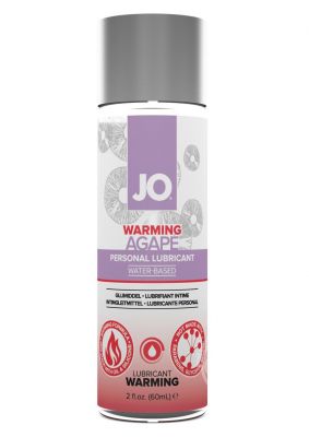 JO Agape Water Based Warming Lubricant 2oz