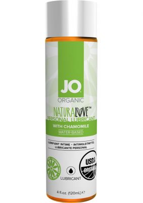 JO Naturalove USDA Organic Water Based Lubricant With Chamomile