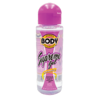 Body Action Supreme Gel Water Based Lubricant