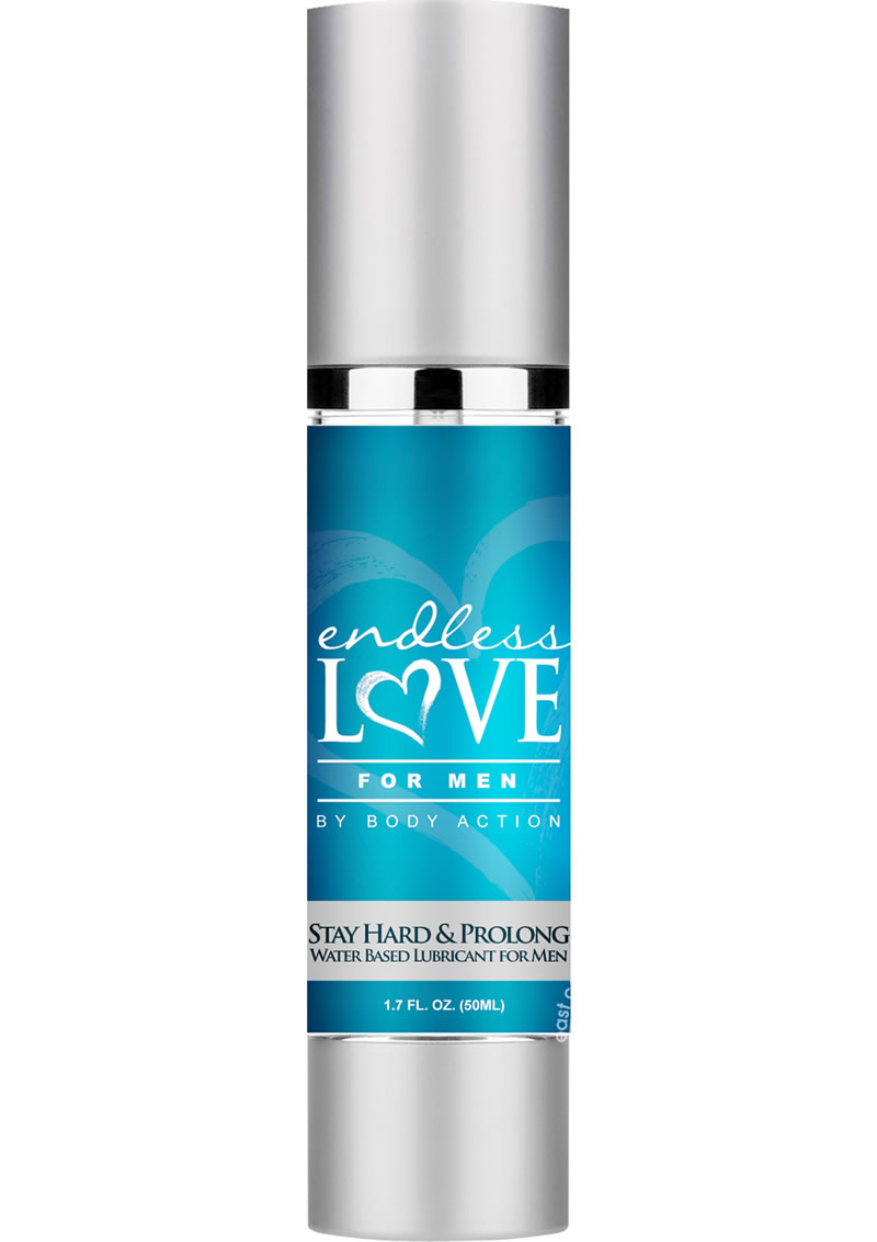 Endless+Love+For+Men+Stay+Hard+%26+Prolong+Water+Based+Lubricant+1.7+oz