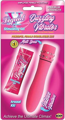 Liquid V Dazzling Vibrator Kit