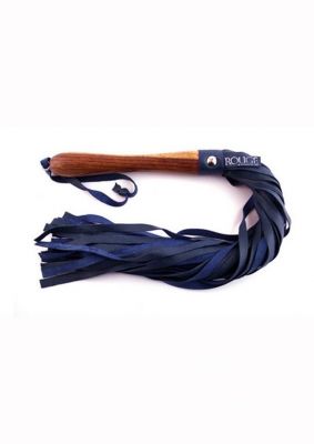 Rouge Wooden Handle Leather Flogger