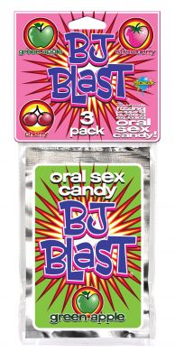 BJ Blast Oral Sex Candy 3 Pack Assorted Flavors