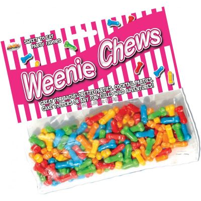 Weenie Chews Party Favors Eat Em Up