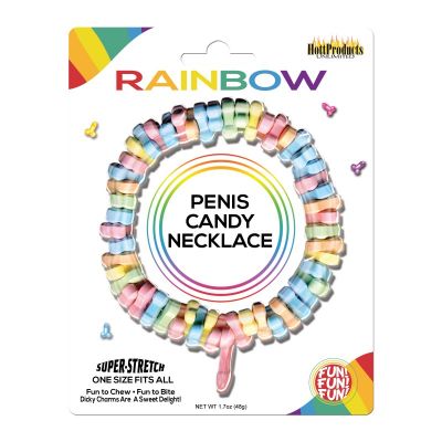 Dicky Charms Multi Flavored Penis Shaped Candy In A Super Stretch Bracelet