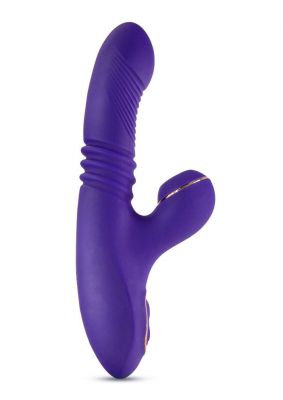 Lush Iris Air Pulse Rechargeable Silicone Clitoral Stimulator & G-Spot Thruster