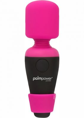 Palmpower Pocket Silicone Rechargeable Mini Wand Massager