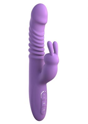 Fantasy For Her Thrusting Silicone Rabbit Multi Function Rechargeable  Waterproof
