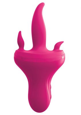 Threesome Holey Trinity Triple Tongue Vibrator Multi Speed Rechargeable