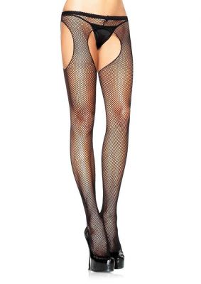 Leg Avenue Fishnet Suspender Pantyhose