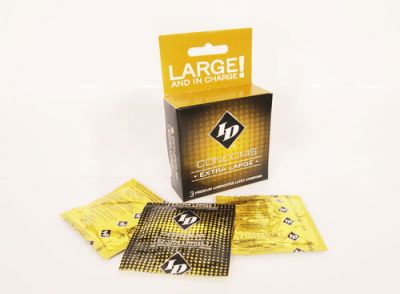ID Extra Large Condom (3 Pack)