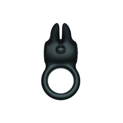The Rabbit Love Ring Rechargeable Silicone Couples Ring