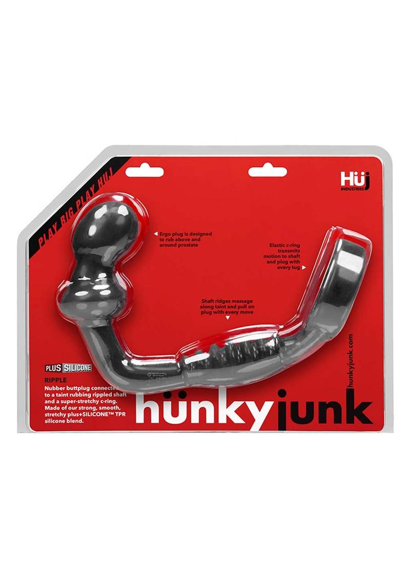 Hunkyjunk+Ripple+Silicone+Textured+Asslock