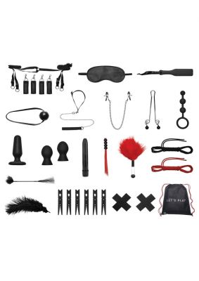 Lux Fetish Bondage In A Box 20pc Bedspreader Set Deluxe