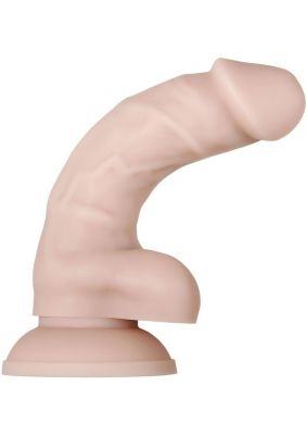 Real Supple Poseable Dildo With Balls 6in