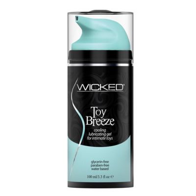 Wicked Toy Breeze Cooling Water Based Gel Lubricant 3.3oz