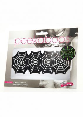Peekaboo Glow In The Dark Webs Pasties