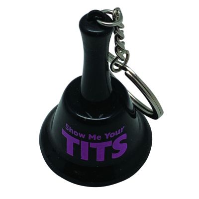 Show Me Your Tits Keychain Bell