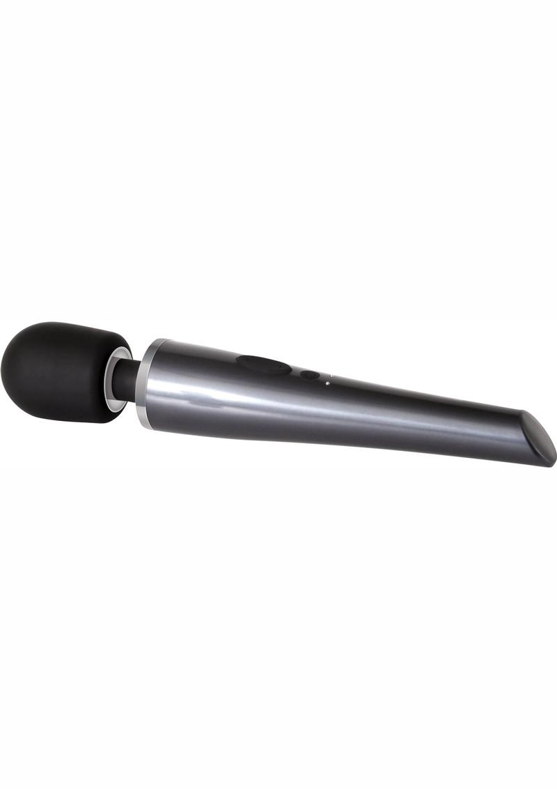 Mighty+Metallic+Wand+Rechargeable+Silicone+Body+Massager