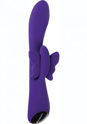 Adam & Eve Eve's Slim Butterfly G Rechargeable Silicone Rabbit Vibrator