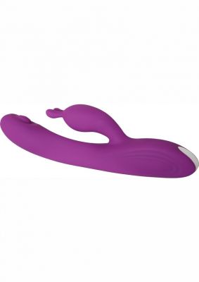 Adam & Eve Eve's Deluxe Rabbit Thumper Rechargeable Silicone Dual Vibrating Rabbit