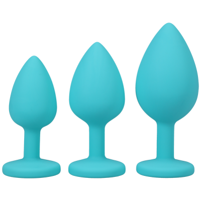 A-Play Trainer Set Silicone Anal Plugs (3 piece set)