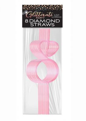Glitterati Diamond Straws (8 per Pack)