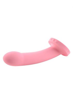 Daze Silicone Curved Dildo with Suction Cup 7in