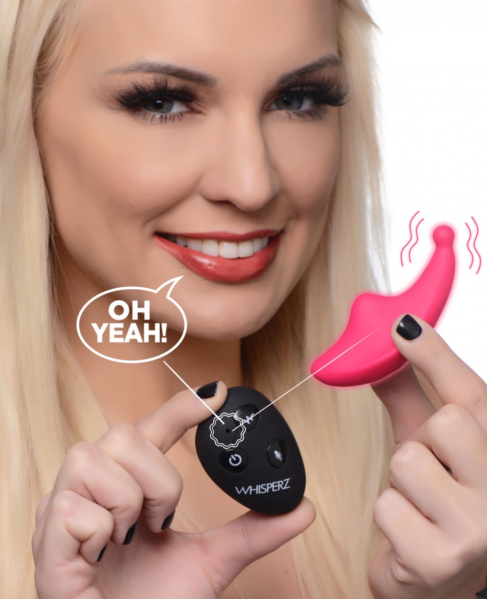 Voice+Activated+10X+Silicone+Panty+Vibrator+with+Remote+Control