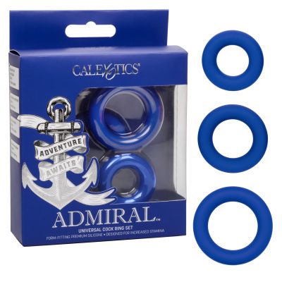 Admiral Universal Silicone Cock Ring Set