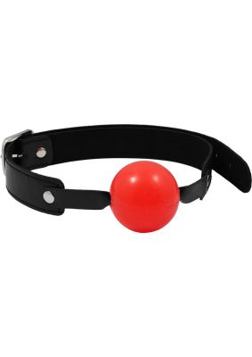 Sex And Mischief Solid Red Ball Gag