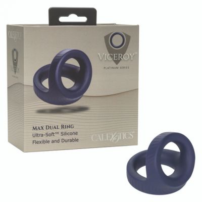 Viceroy Max Dual Ring Silicone Cock Ring