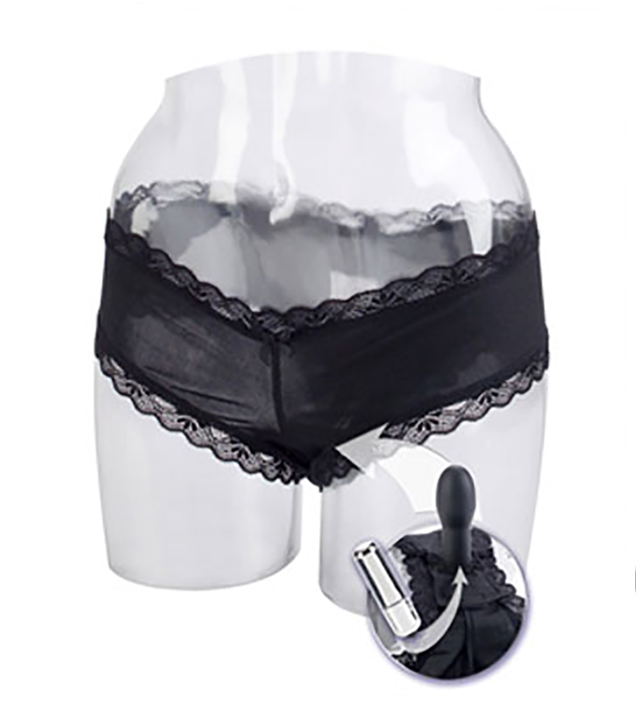 Love+Rider+Self+Pleasurizer+Waterproof+Vibrating+Panty+-+Black