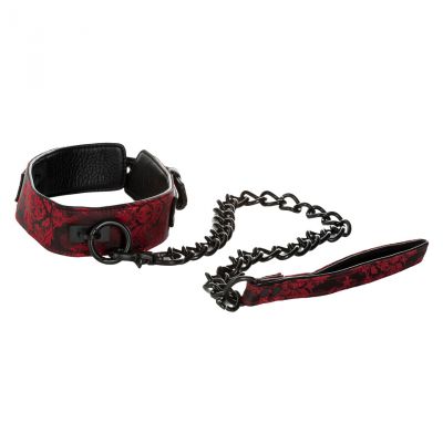 Scandal Collar with Chain Leash