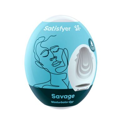 Satisfyer Masturbator Egg Single (Savage)