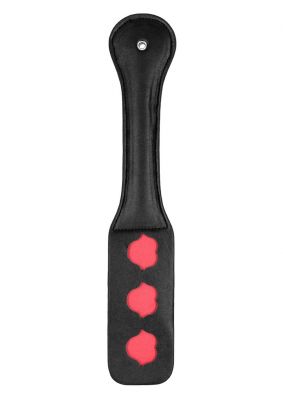 Ouch! Leather Paddle "Lips"