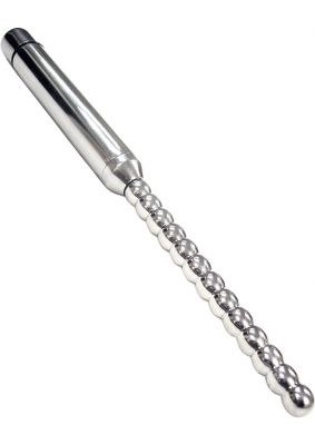 Rouge Vibrating Stainless Steel Urethral Probe