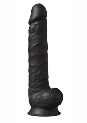 SilexD Model DD03 Silicone Realistic Dual Dense Dildo 15 inch/Black