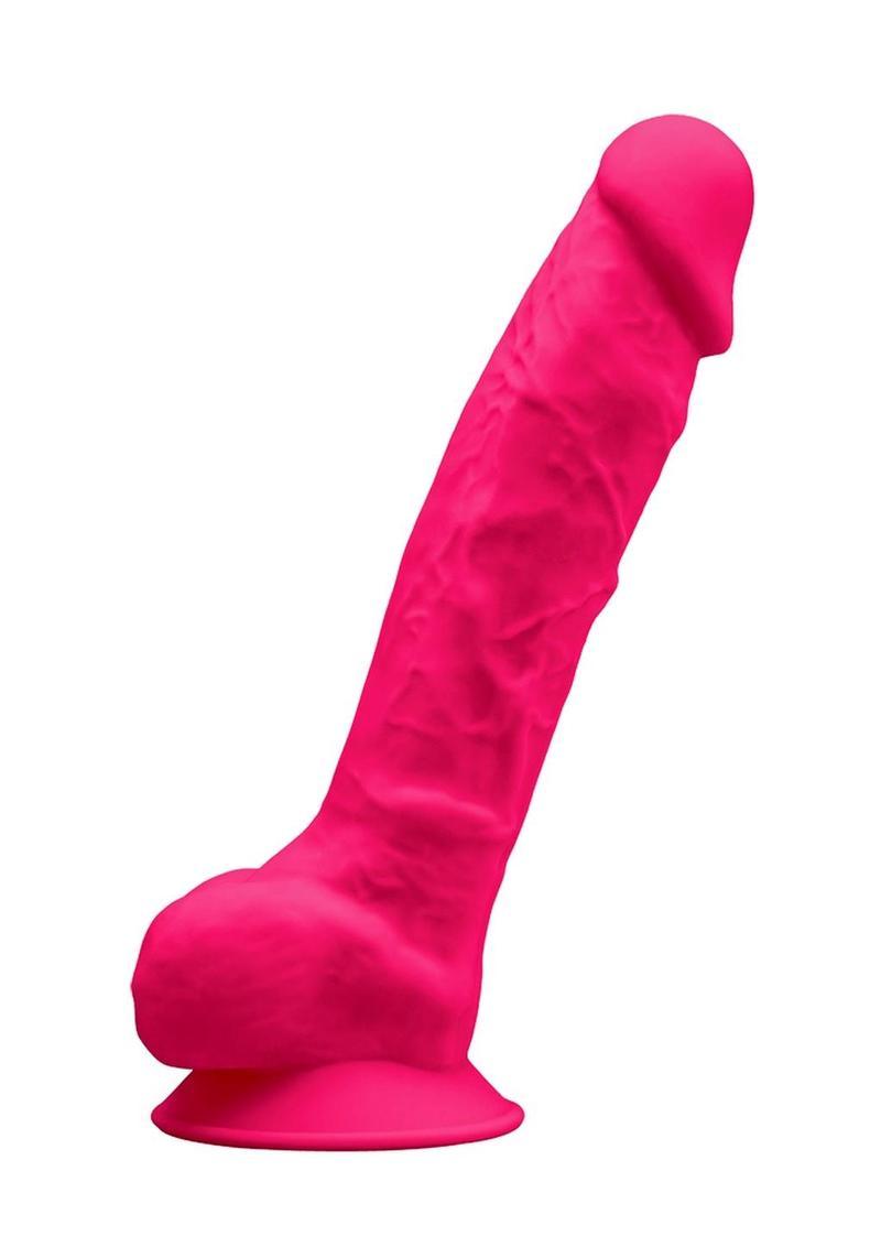 SilexD+Model+3+DD05+Silicone+Realistic+Dual+Dense+Dildo+9in