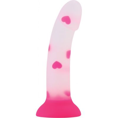 Sweet Sex Sweetheart Silicone Dildo 7in